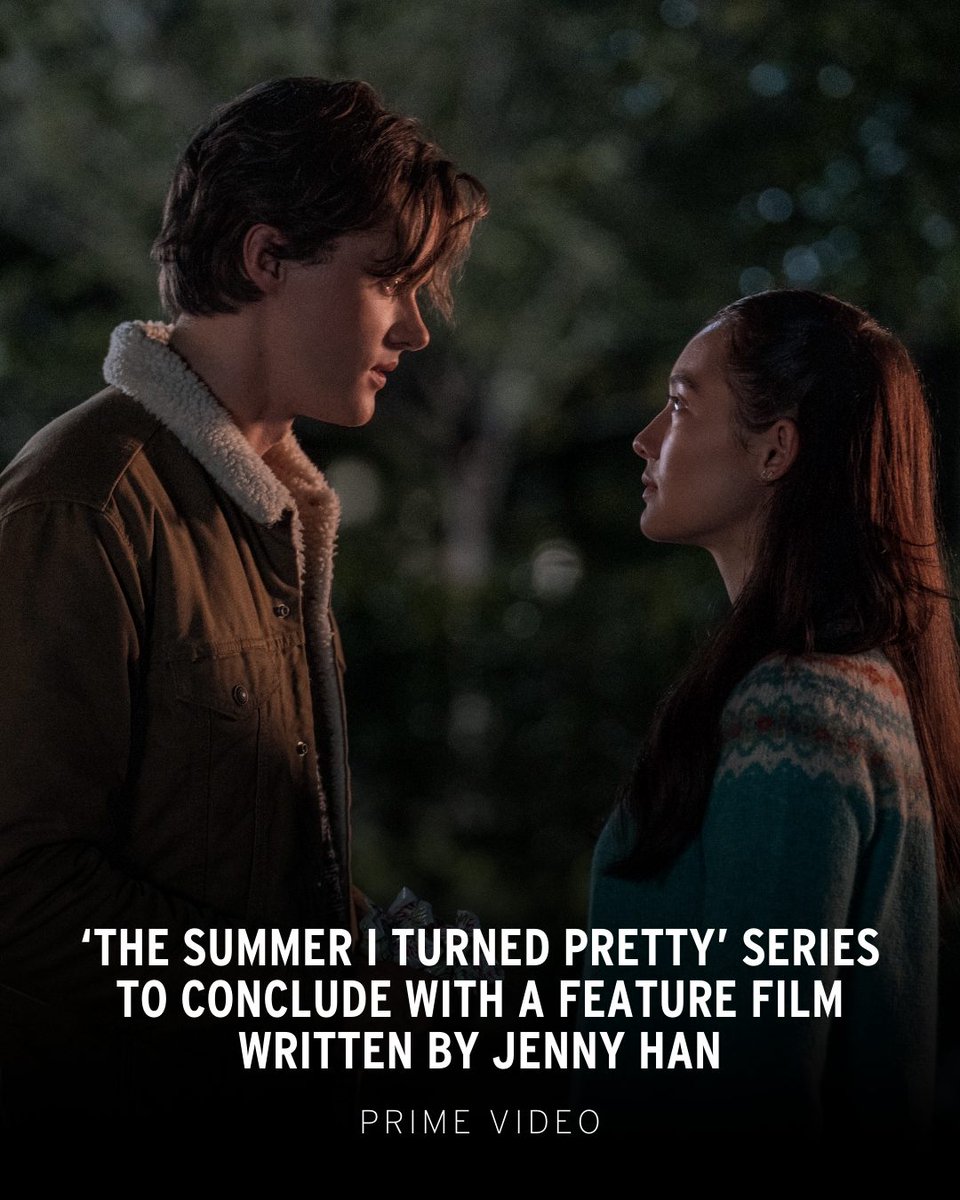 IMDb's tweet image. We&apos;ll always have summer. ❤️‍🔥
#TSITP film will continue the storyline of the series with main cast Lola Tung, Christopher Briney, and Gavin Casalegno.