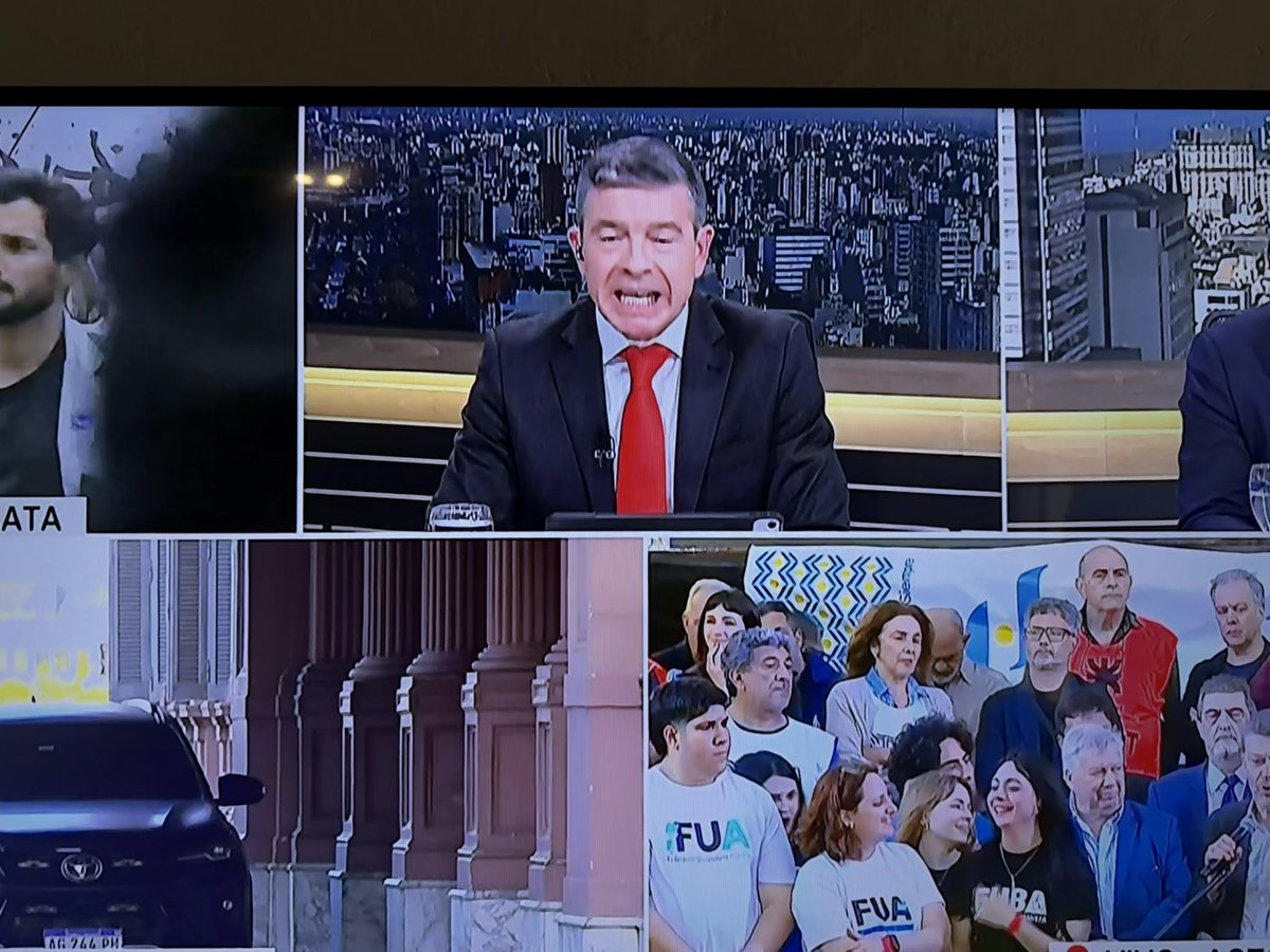Quién es el “periodista” de A 24 que miente descaradamente sobre las políticas en discapacidad en el kirchnerismo. ? No soporta que la Cámara de diputados haya rechazado los vetos de Milei … entonces inventa.  Vergonzoso!!! Destilas veneno!