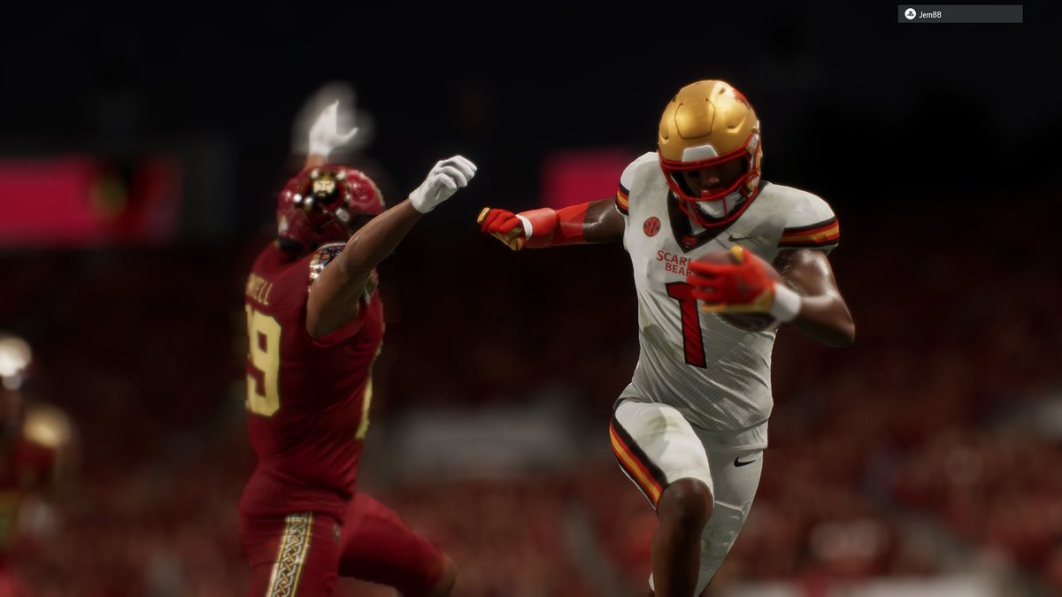 ScarBear_NECF26's tweet image. Backbreaking loss against the conference champion Norsemen, despite a dominant first half. We lose a mutual 5 star after this pathetic showing, but look to make sure they regret this decision.

The Red Remembers.

5-2

#NECFRecap #FromFactoryToField