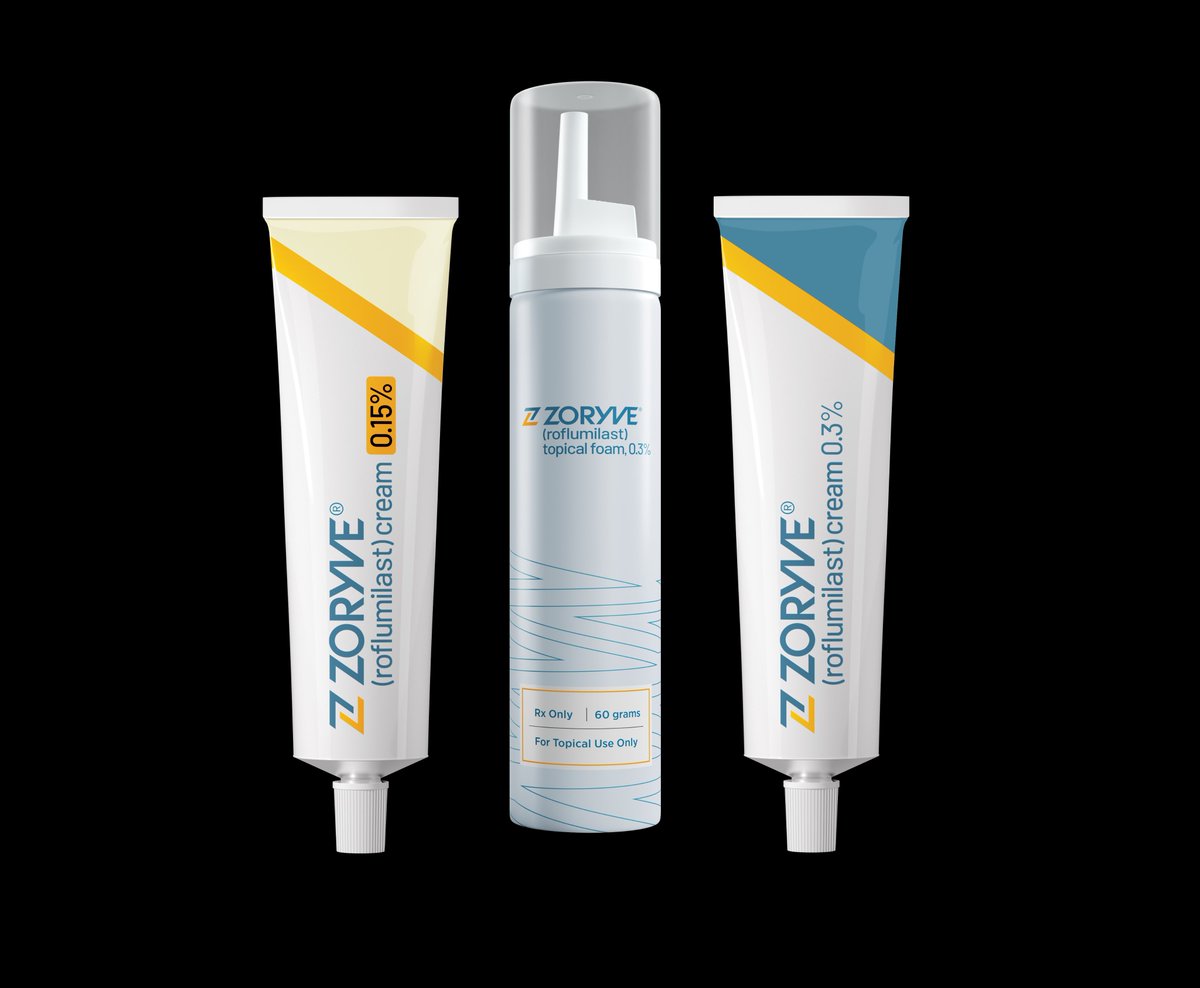 🏆 NEW: ZORYVE® (roflumilast) is the first prescription topical to win <a href="/Allure_Beauty/">Esmee & Leyla</a>'s Best of Beauty Breakthrough Award. For patients with:
✔️ Eczema
✔️ Psoriasis
✔️ Seb Derm

Read more ➡️ practicaldermatology.com/news/zoryve-wi…