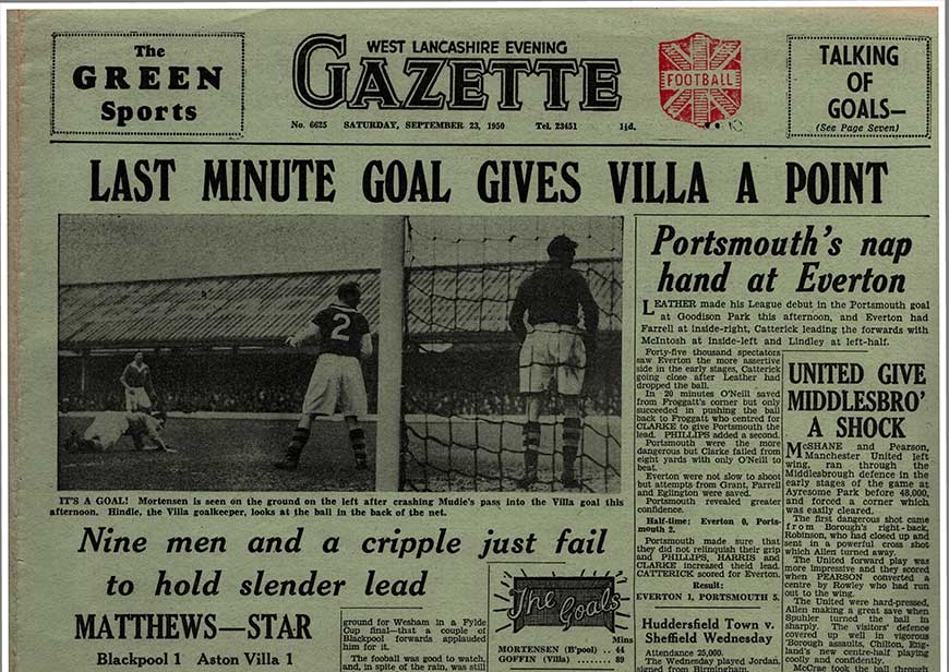 _INOIT's tweet image. 🗓#OnThisDay in 1⃣9⃣5⃣0⃣! #UTMP
⚽️Blackpool 1⃣-1⃣Blackpool
👉LAST MINUTE GOAL GIVES VILLA A POINT
📰The Green - 7⃣5⃣ years of Seasiders history
👀 Read this & other Green match reports here: tangerines.co.uk/2025/09/23-sep…
🍊@_INOIT | @Blackpoolfc | @AVFCOfficial