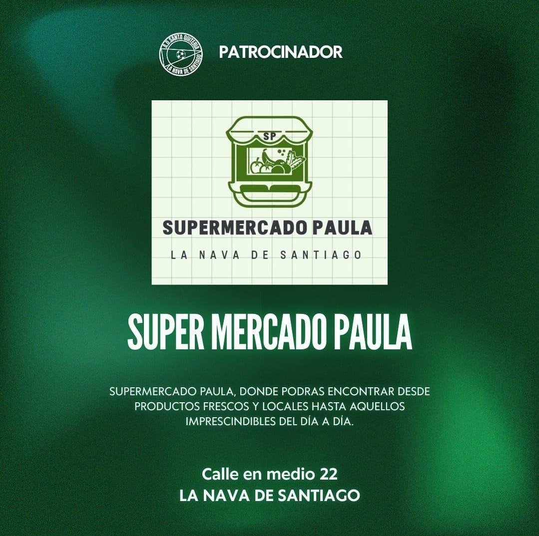 Estamos muy felices de contar con Supermercado Paula como patrocinador de nuestro equipo. ¡Gracias por su apoyo y compromiso con el deporte local!✨