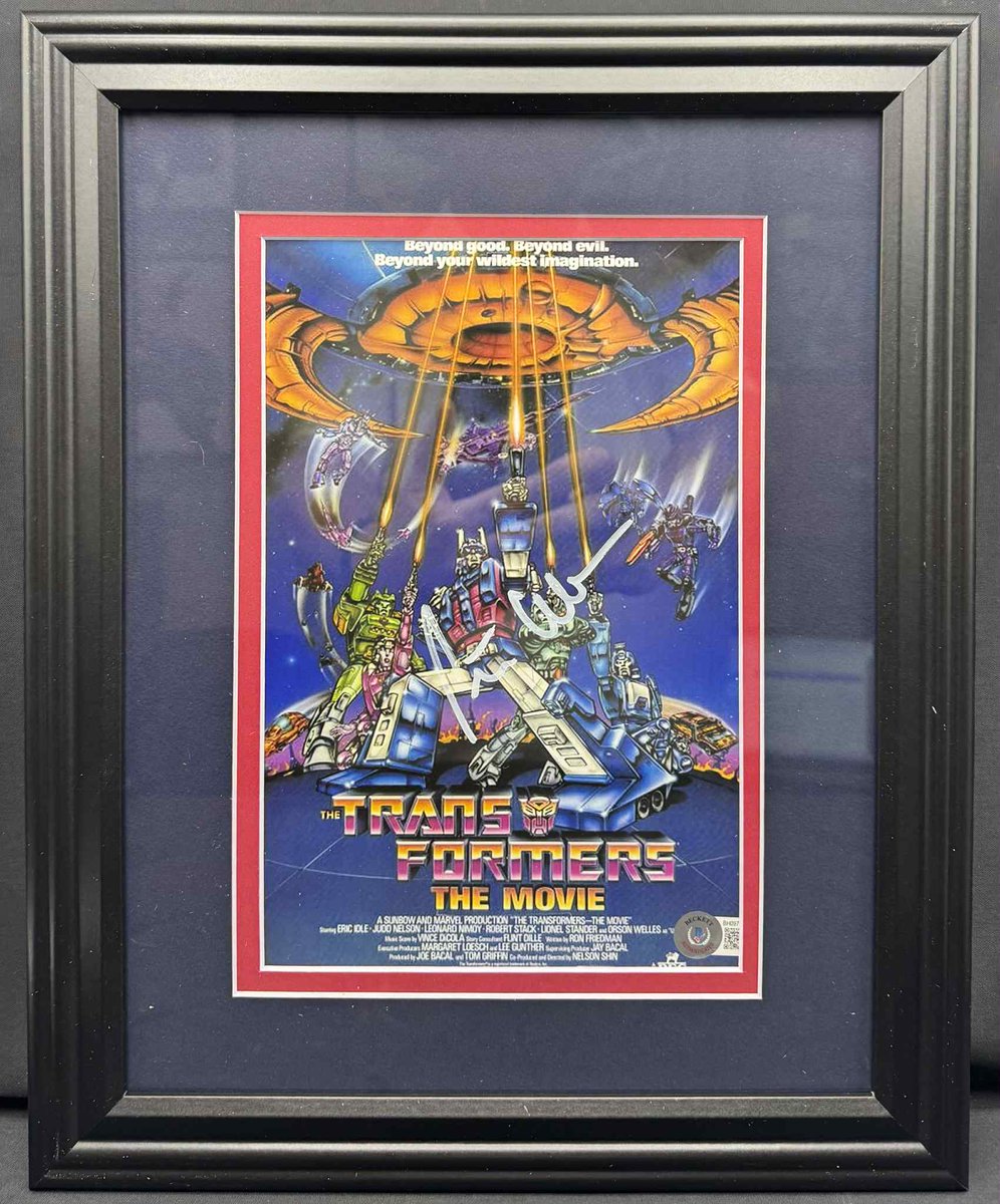 Autographs_Plus's tweet photo. Fans of Transformers: we have new authenticated autographs of Peter Cullen in stock this week!
Find these in person or online at https://t.co/btXakt5cOx! https://t.co/529MBk5T7g