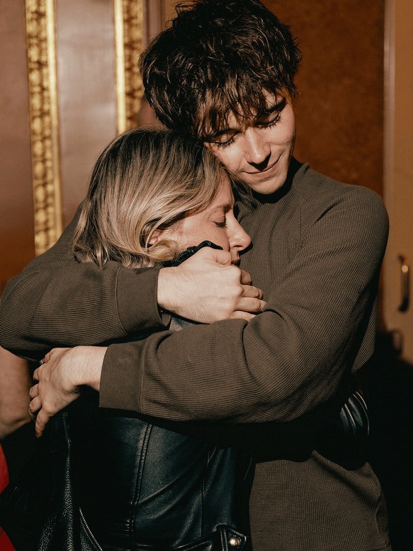 Jack Wolfe and Caissie Levy🫂 as Jack Wolfe and Caissie Levy🫂