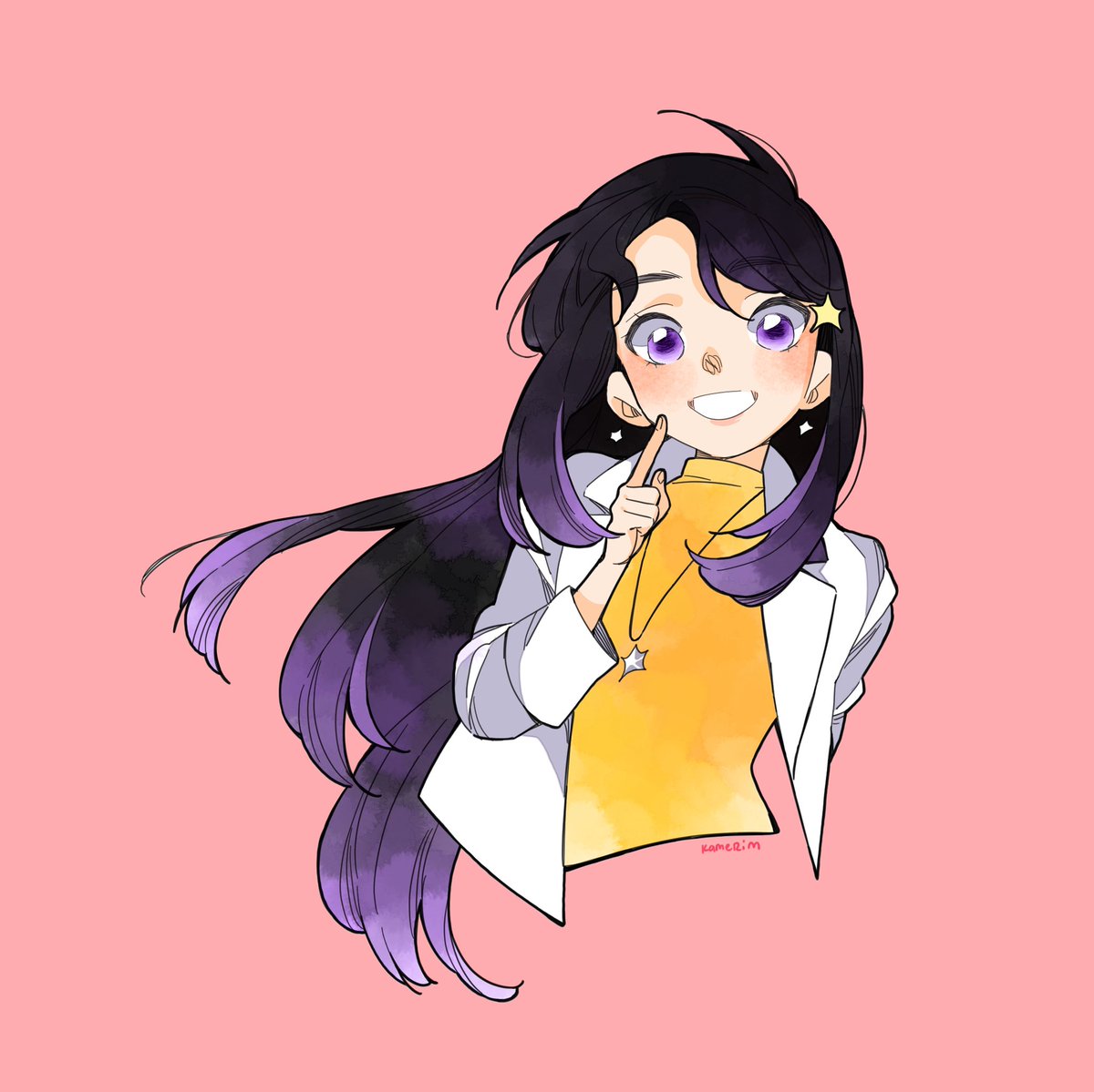 My new persona icon drawn by the lovely <a href="/kamerimuu/">Kamerim ✨ commissions are open✨</a> ! ✨