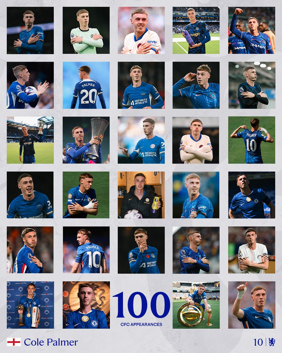 Cole made his 100th Chelsea appearance this evening. 👏