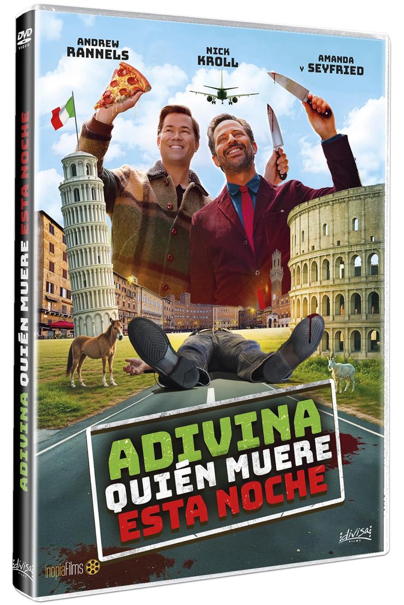 FilmsAmaray's tweet image. La divertida comedia de terror &quot;Adivina quién muere esta noche&quot; (2024) se estrenará mañana en alquiler digital en España 18/09.📺

Su edición en DVD saldrá vía @InopiaFilms / @DivisaFilms a partir del 29/09 📀🔽