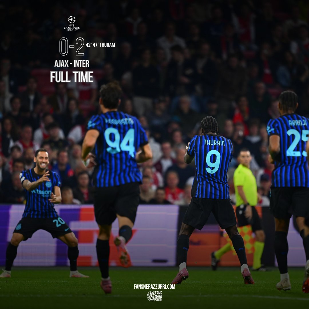 FansNerazzurri's tweet image. Waktu Penuh. Kemenangan pertama Inter bersama Chivu di Liga Champions.

Komentarnya tolong ⤵️⤵️