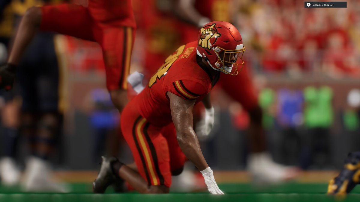 ScarBear_NECF26's tweet image. We bounce back in a huge way against the visiting #8 Cal Bears, our final ranked home game. The defense stepped up with a monumental 4th down stop, and then a subsequent walk off INT to seal the game.

6-3

#NECFRecap #FromFactoryToField