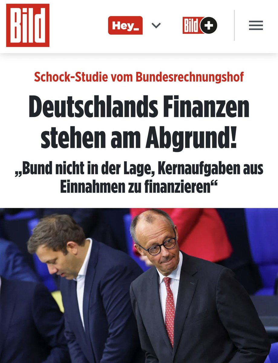 Also jetzt mal ehrlich: Das ist doch sicherlich russische Desinformation!

Jeder weiß doch, dass wir bald „die größte und stärkste Armee Europas“ haben werden, weil unsere Regierung den Militäretat von jetzt 86 Mrd. Euro auf 153 Mrd. Euro in 2029 fast verdoppelt. 

Und dann all