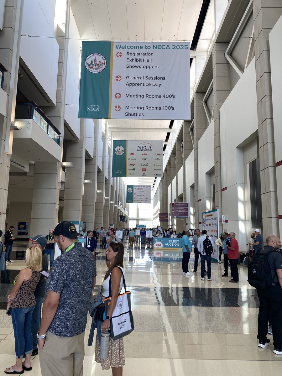 FSUCMPROF's tweet image. Last week, I had the honor of speaking at the NECA convention in Chicago. It was a great event filled with new connections and important conversations. I’m grateful for the opportunity to highlight the importance of adressing mental health safety in the construction industry.