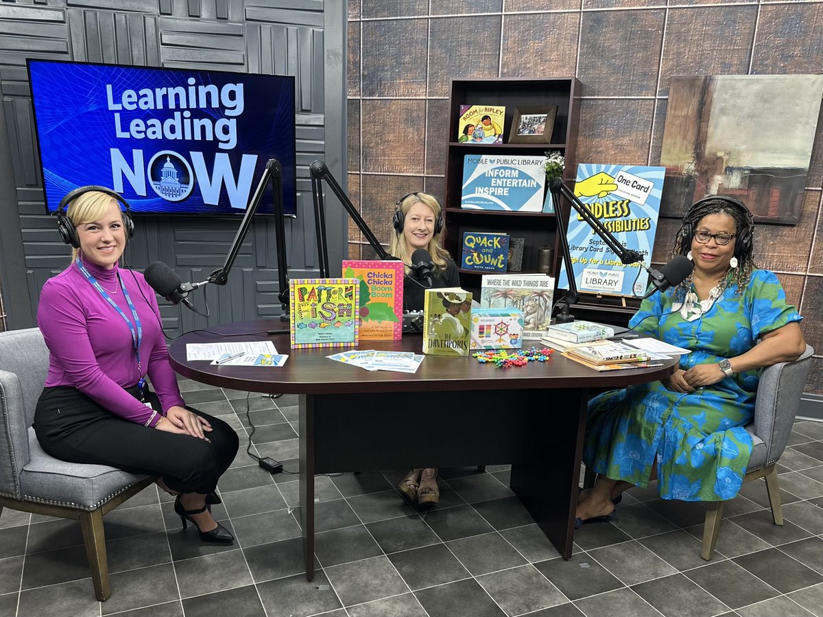 MobPubLib's tweet image. Mobile Public Library is featured on the latest episode of the #MCPSS Learning Leading NOW Podcast! Watch &amp;amp; listen: bit.ly/48k52RB #LearningLeading #LibraryCardSignUpMonth #LibraryLove