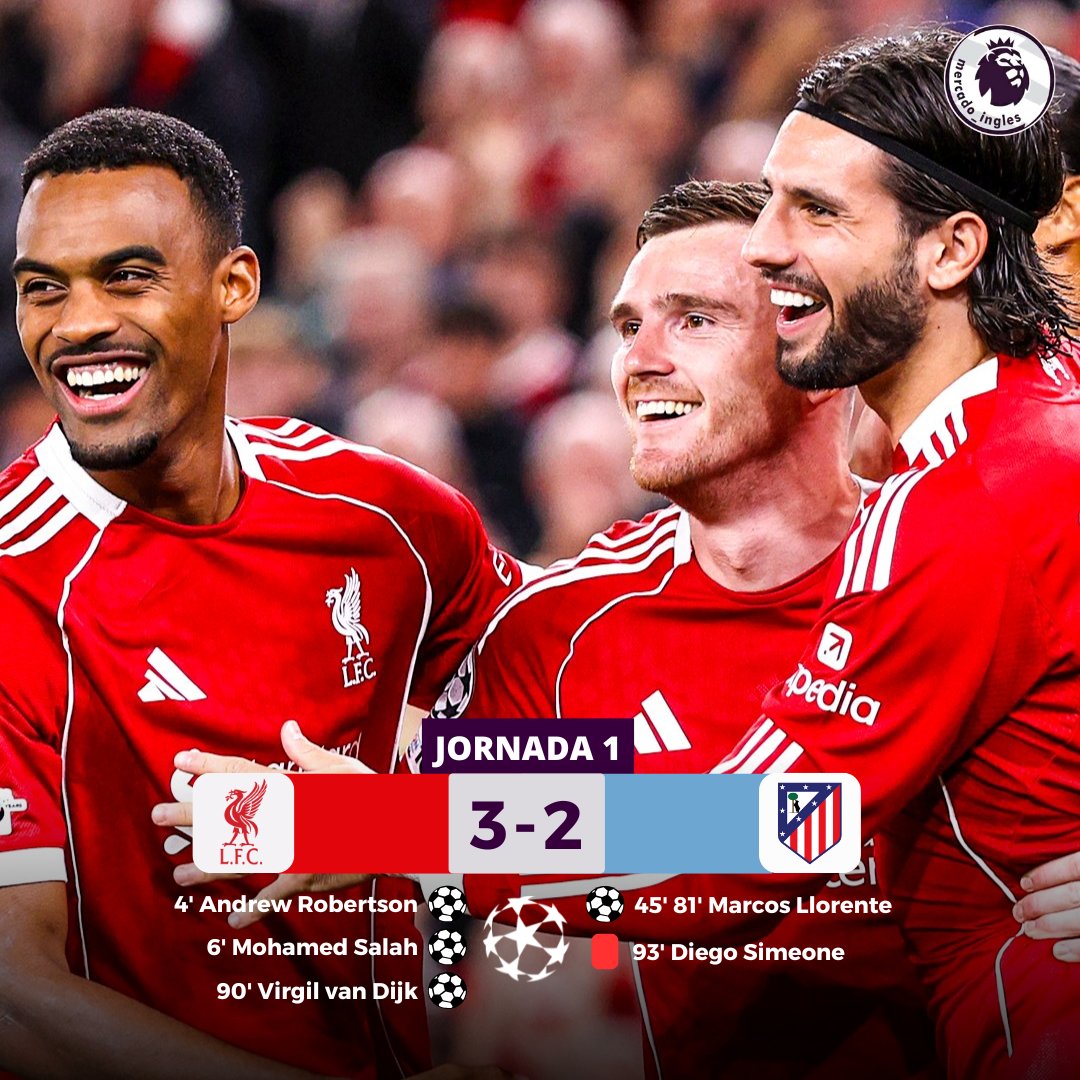 Mercado_Ingles's tweet photo. Liverpool es el UNICO equipo de la Premier League que ha tenido un inicio perfecto de temporada (5 Victorias en 5 Partidos) en todas las competiciones (100%). https://t.co/3Cp6d3wg4C