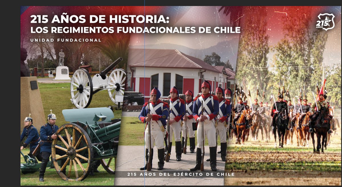 Hace #215Años, cuando Chile daba sus primeros pasos hacia la libertad, un grupo de hombres forjó la esencia de lo que hoy es nuestro Ejército, naciendo tres unidades que se convertirían en la piedra angular de nuestra defensa.
El Regimiento de Infantería N°1 "Buin", Regimiento de