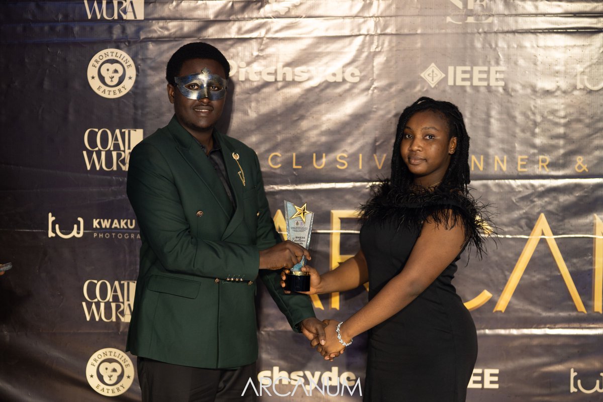 compengKNUST's tweet image. 🩺𝐁𝐌𝐄𝐒𝐒 𝐀𝐫𝐜𝐚𝐧𝐮𝐦 𝐀𝐰𝐚𝐫𝐝𝐬 𝟐𝟎𝟐𝟓

Biomedical Engineering students showed out at the Arcanum Dinner.

Plaques, Citations &amp;amp; More....

We celebrate style, brains, leadership, and good vibes too.