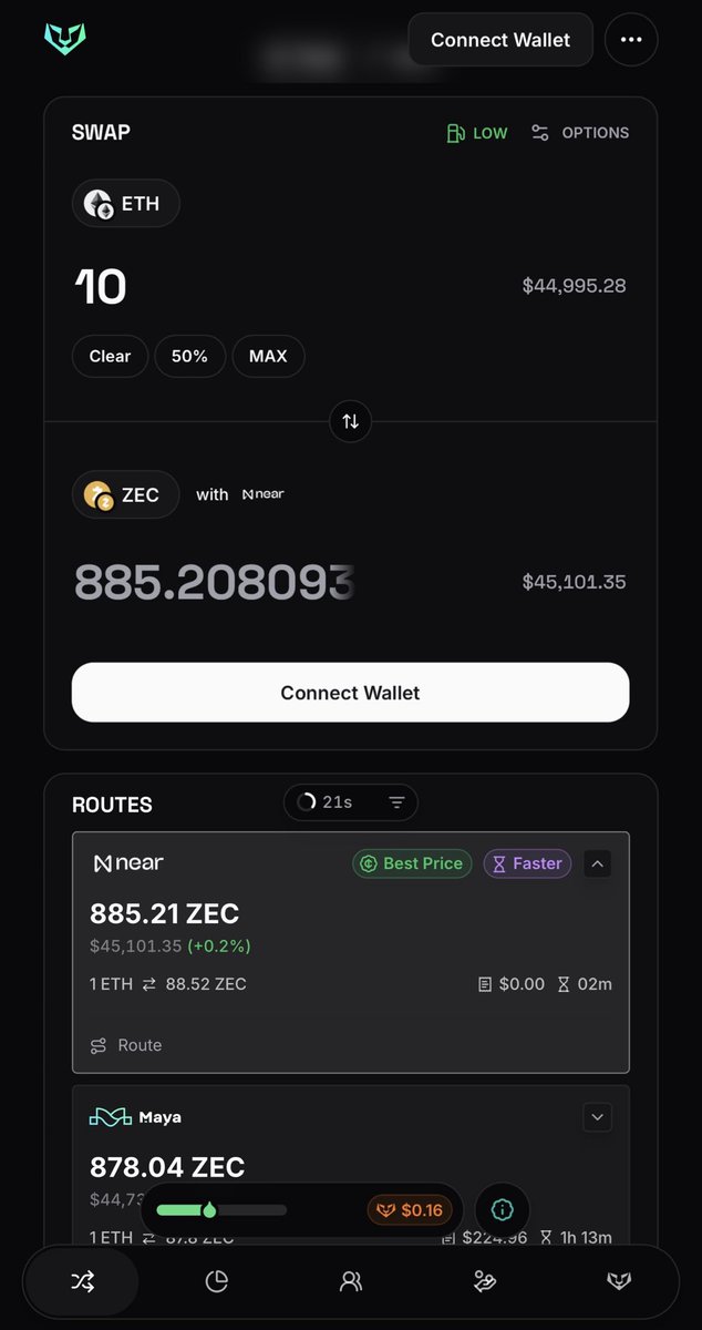 leodexio's tweet photo. A: Is your privacy important to you?

B: Is your privacy undeniably vital to simply living your life? 

$ZEC is there for A to B and everything in between 

Find your best ZEC swap -> https://t.co/Rc8V5C64rj https://t.co/LG9Owg2no3