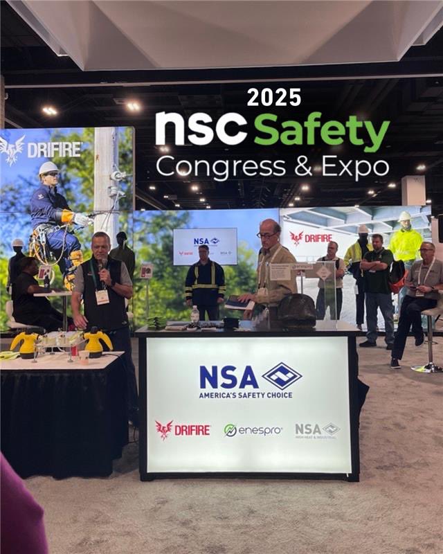thinkNSA's tweet image. NSC 2025 was a huge success!

Thank you to everyone who stopped by Booth 2548 to meet our team, explore our products, and check out the latest in protective apparel innovation.

Looking forward to helping keep your team safe on the job.

#NSCExpo #WorkplaceSafety #NSA #FR #PPE