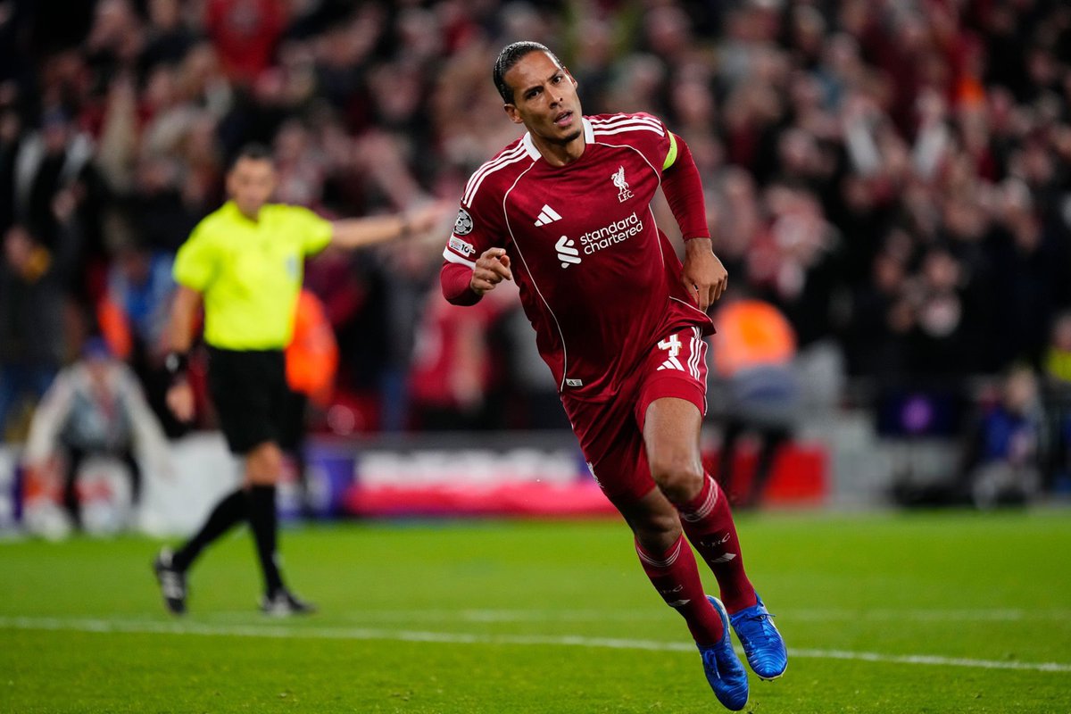 LFCData's tweet image. Virgil vs Atletico Madrid

Most passes in the game (84/87)
Best pass accuracy (97%)
1 big chance created
Most touches in the game (105)
Most duels won (7)

And a late winning header in front of the Kop 🤩