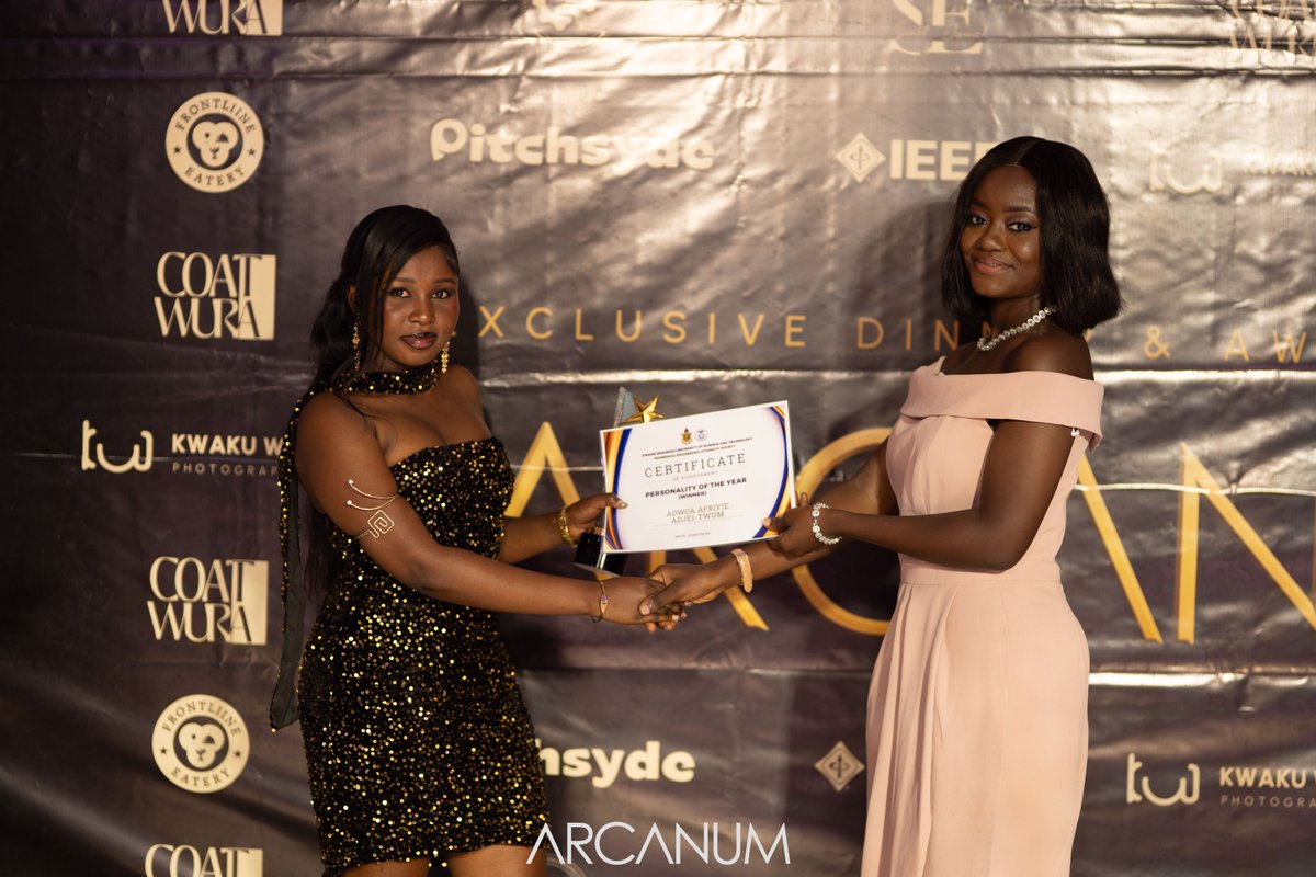 compengKNUST's tweet image. 🩺𝐁𝐌𝐄𝐒𝐒 𝐀𝐫𝐜𝐚𝐧𝐮𝐦 𝐀𝐰𝐚𝐫𝐝𝐬 𝟐𝟎𝟐𝟓

Biomedical Engineering students showed out at the Arcanum Dinner.

Plaques, Citations &amp;amp; More....

We celebrate style, brains, leadership, and good vibes too.