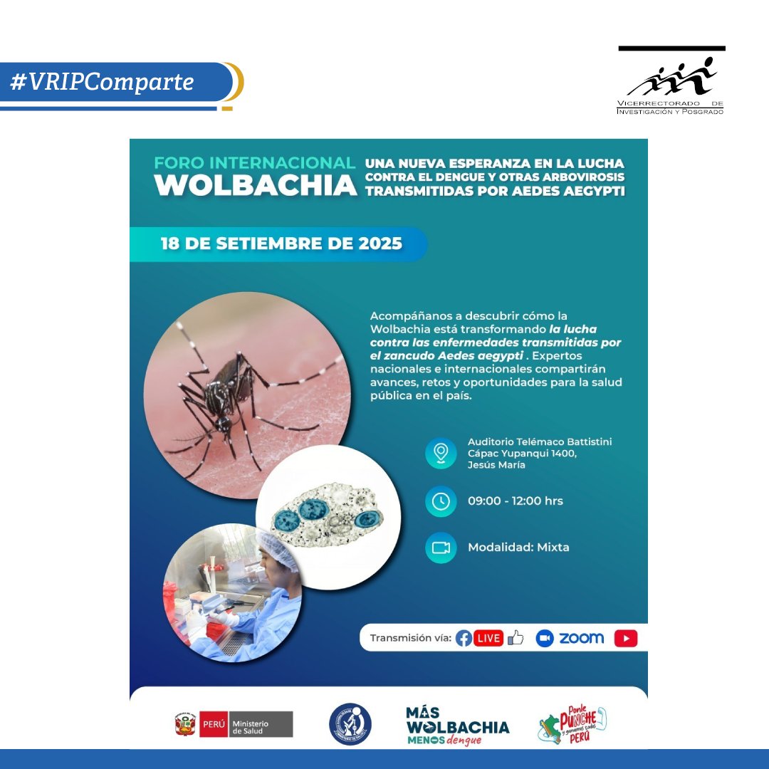 Vicerrectorado de Investigación y Posgrado - UNMSM tweet media