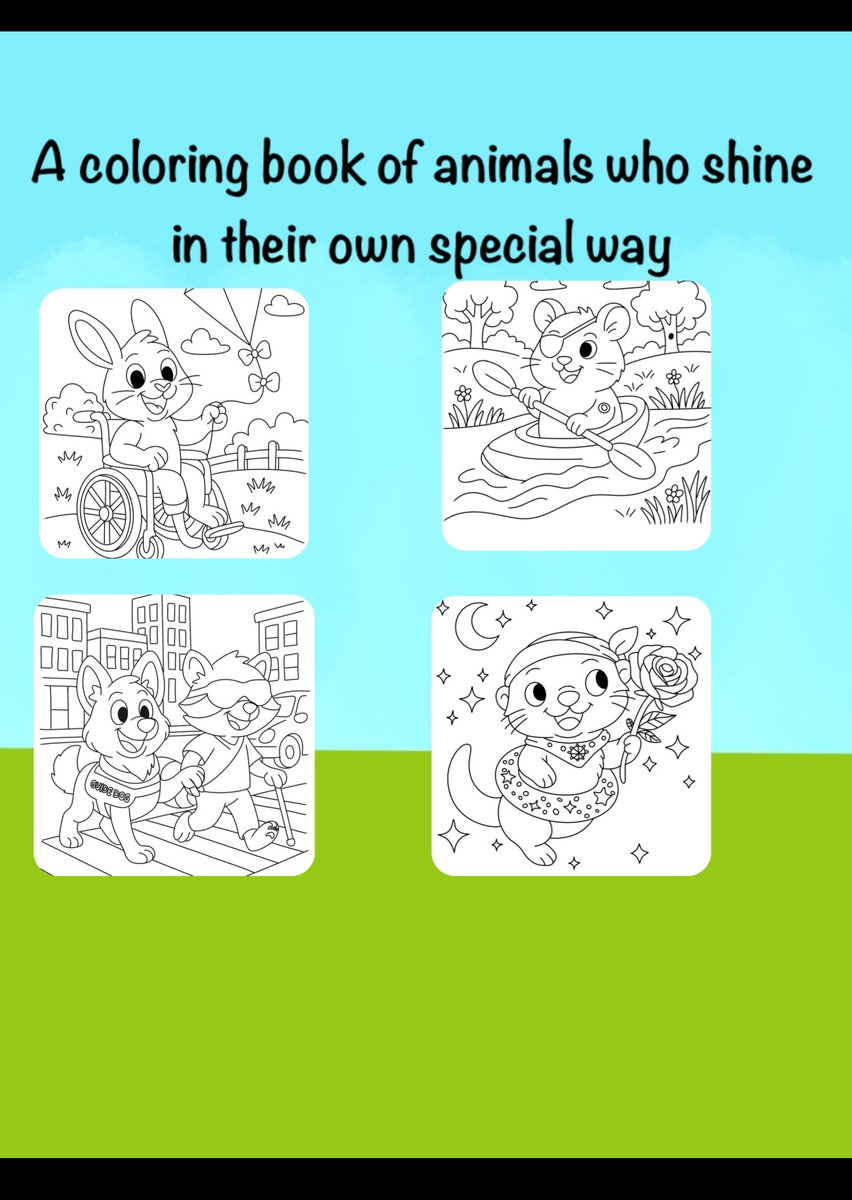 StarkPNGTwitch's tweet photo. I created my very first coloring book, being inspired by not only Peakie but my dad as well.

Order here ⬇️⬇️
https://t.co/k5xkx0WtZV

#coloring #coloringbook #cuteanimals #cuteanimalcoloringbook #coloringbooks #coloringpages #cute #cutecoloring https://t.co/oBCUlOVD4L