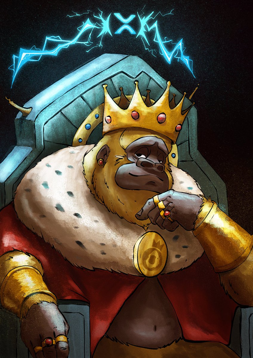 A new chapter of the Reign, written alongside <a href="/XRPL_LEGENDS/">XRPL_LEGENDS TRADING CARDS</a>. Glad to expand into new communities, forge connections, and bring my free-hand vision to life. 🙏🎨

Which tier will you claim? 
#KongzXRPL 👑🦍