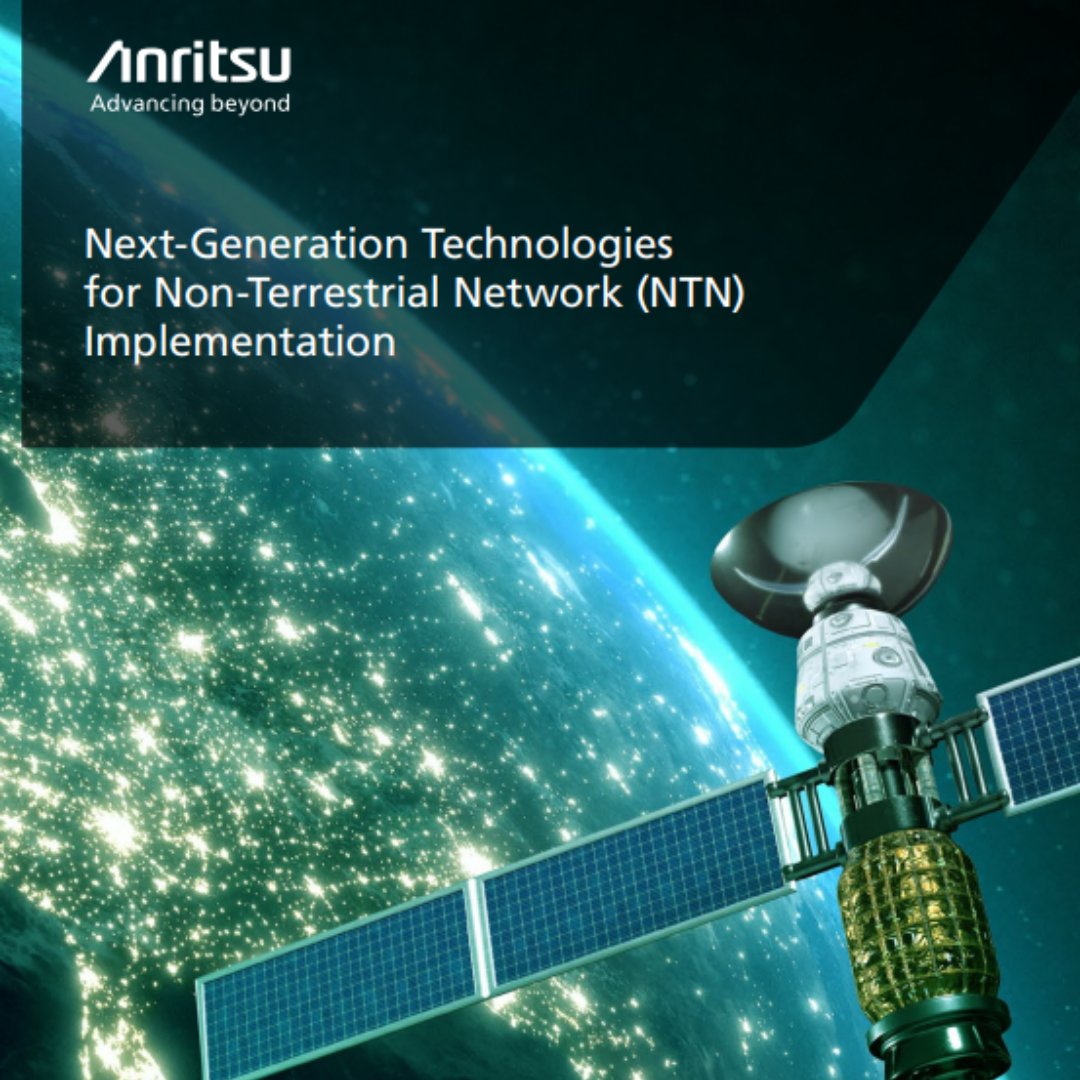 Anritsu's tweet image. 🛰️ The #NonTerrestrialNetwork market is expected to face immense growth in the coming years. 🌎 

#Anritsu&apos;s white paper provides an overview of the technologies fueling #NTN growth, as well as how to address the challenges of utilizing them: bit.ly/41VZcSL