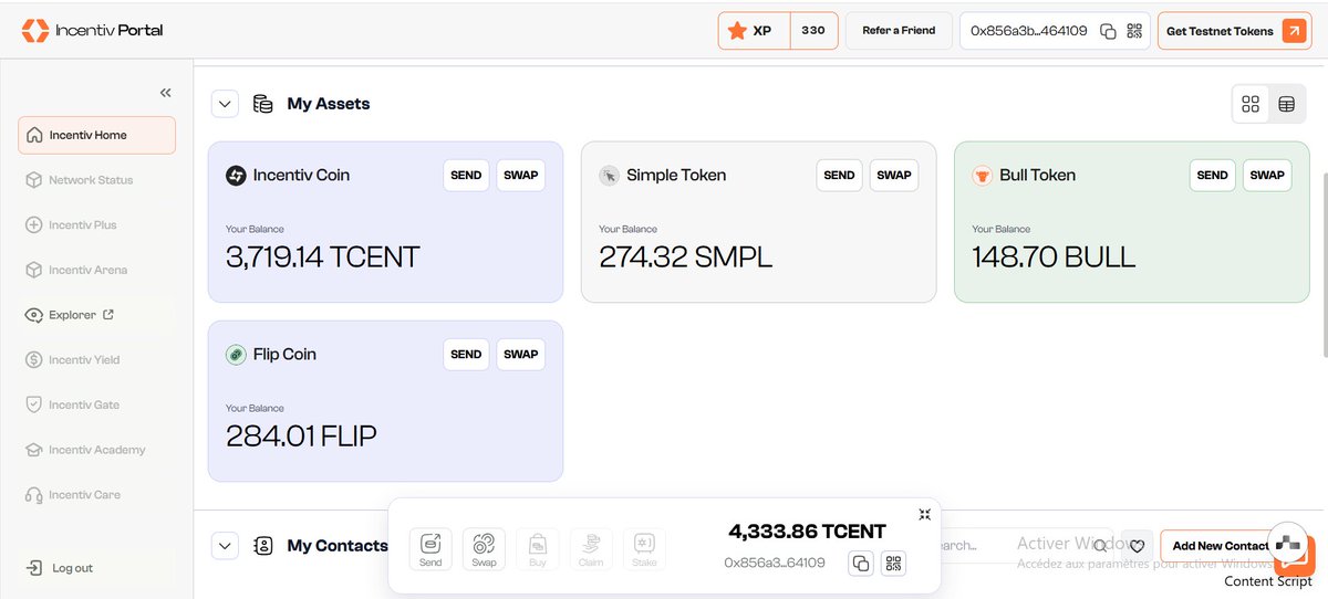 completed my  Migration on <a href="/Incentiv_net/">Incentiv</a>  The process was smooth &amp; the new dashboard feels more powerful than ever.
Excited about what’s coming next with Testnet V2 this is only the beginning!
#Incentiv #TestnetV2 #Web3 #testnet