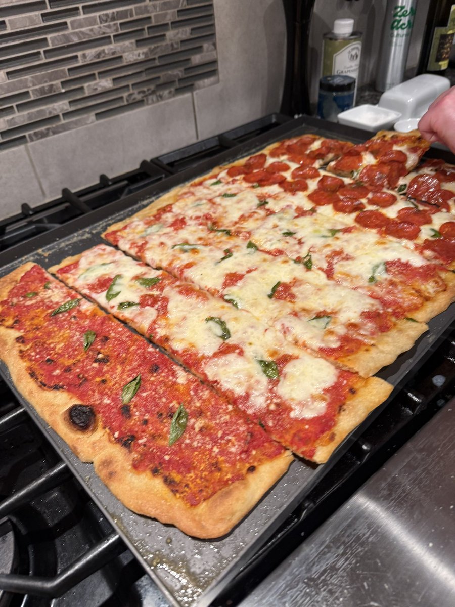 When we moved to the Bay Area 6 years ago my husband could not believe the lack of good pizza, so he spent all this time becoming a literal pizzaiolo and now we just never leave the house and all our friends come over whenever they want good pizza