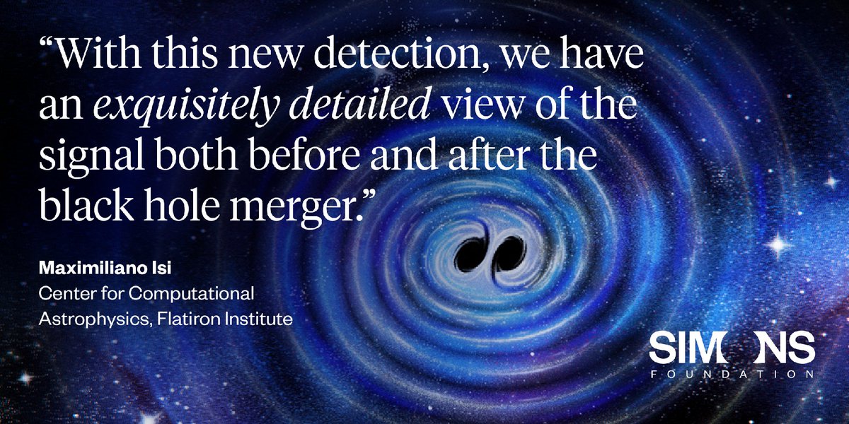 #FlatironCCA astrophysicist Maximiliano Isi and colleagues have used measurements from <a href="/LIGO/">LIGO</a> to reveal insights into the properties of black holes and the fundamental nature of space-time, hinting at how quantum physics and Einstein’s general relativity fit together: