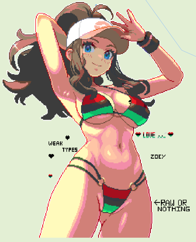 pixelsblacked's tweet photo. Pokemon is getting Blacked #WplaceBlacked https://t.co/kOseD38ArS