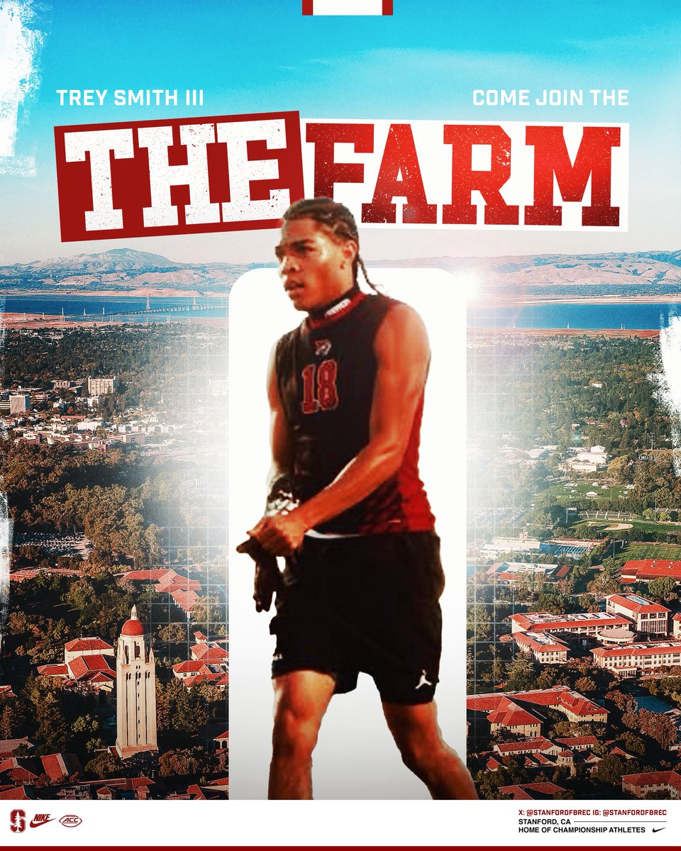 treysmith2027's tweet image. Thank you @StanfordFball for the love🙏🏽 @CoachPehrson @pinelli_matt