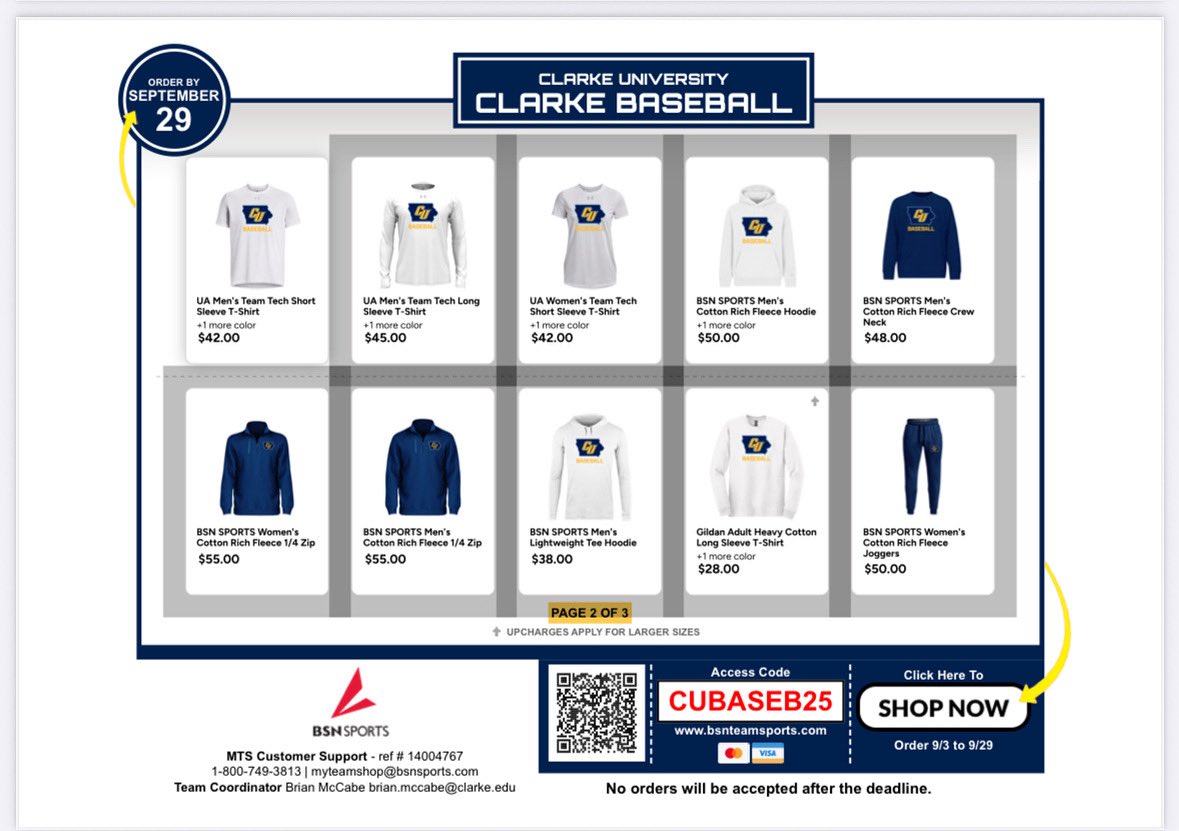 Clarke Pride Baseball tweet media