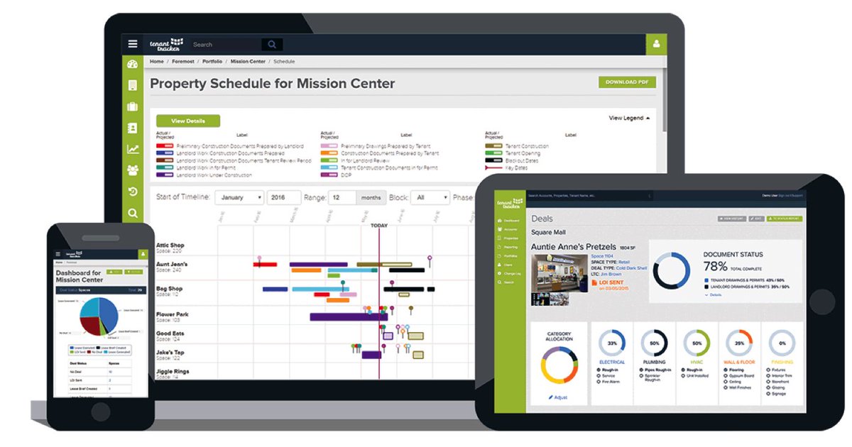 Learn how some of the world's leading landlords and lenders are using Tenant Tracker to complete CRE projects faster:tenanttracker.net