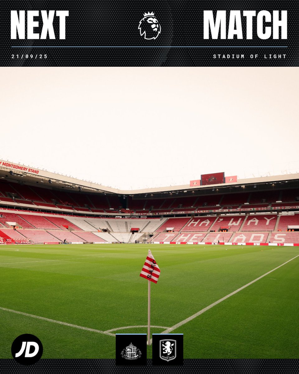 Returning to the Stadium of Light for the first time since 2018 ⏭️