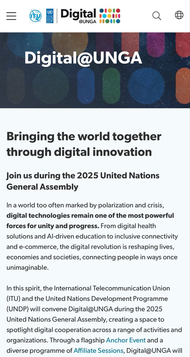 Proud ArcBlock to be part of this ITU &amp; UN event. 🌍 Every small step matters when building toward a bigger future — and this one is no exception. 🚀