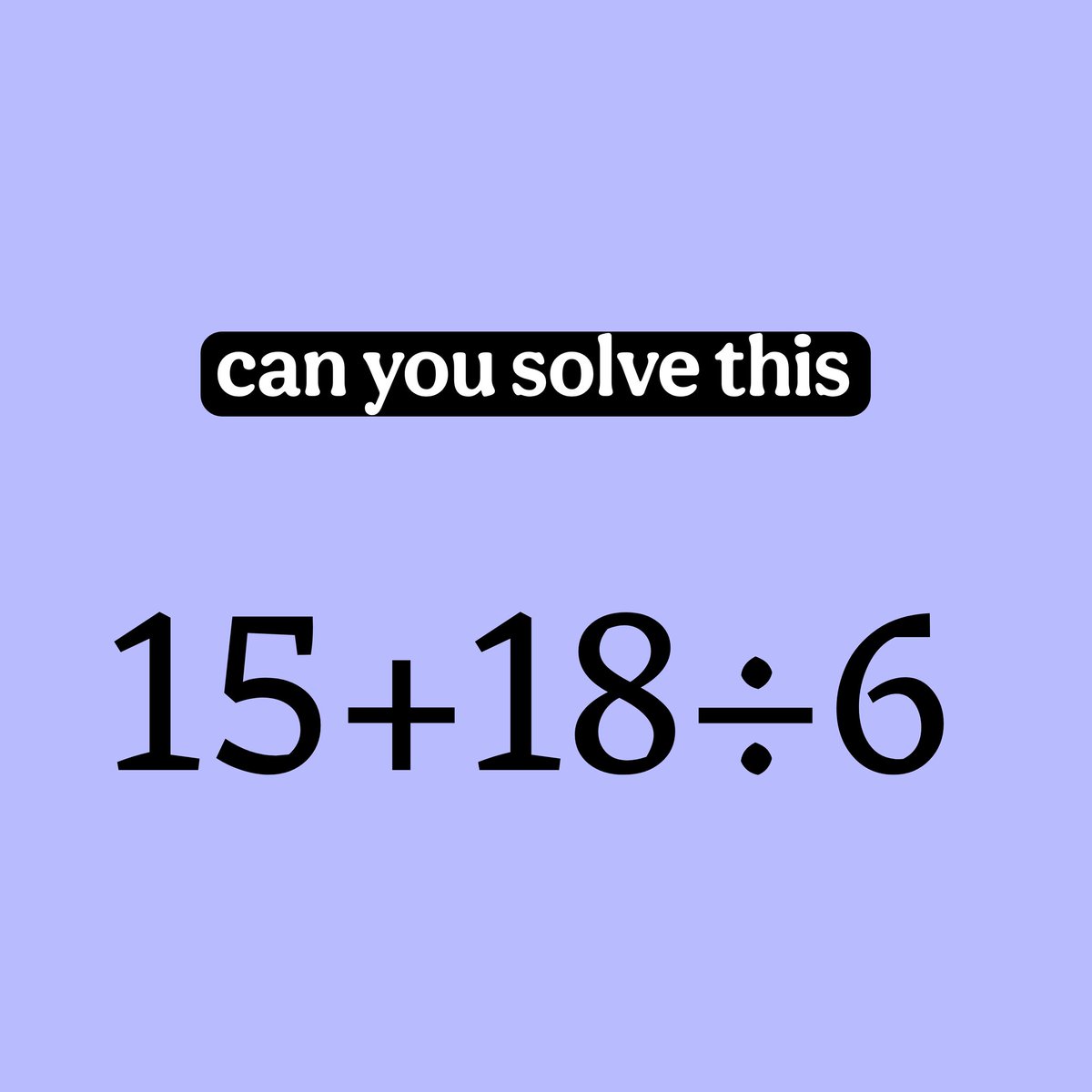 Basic maths test ❓