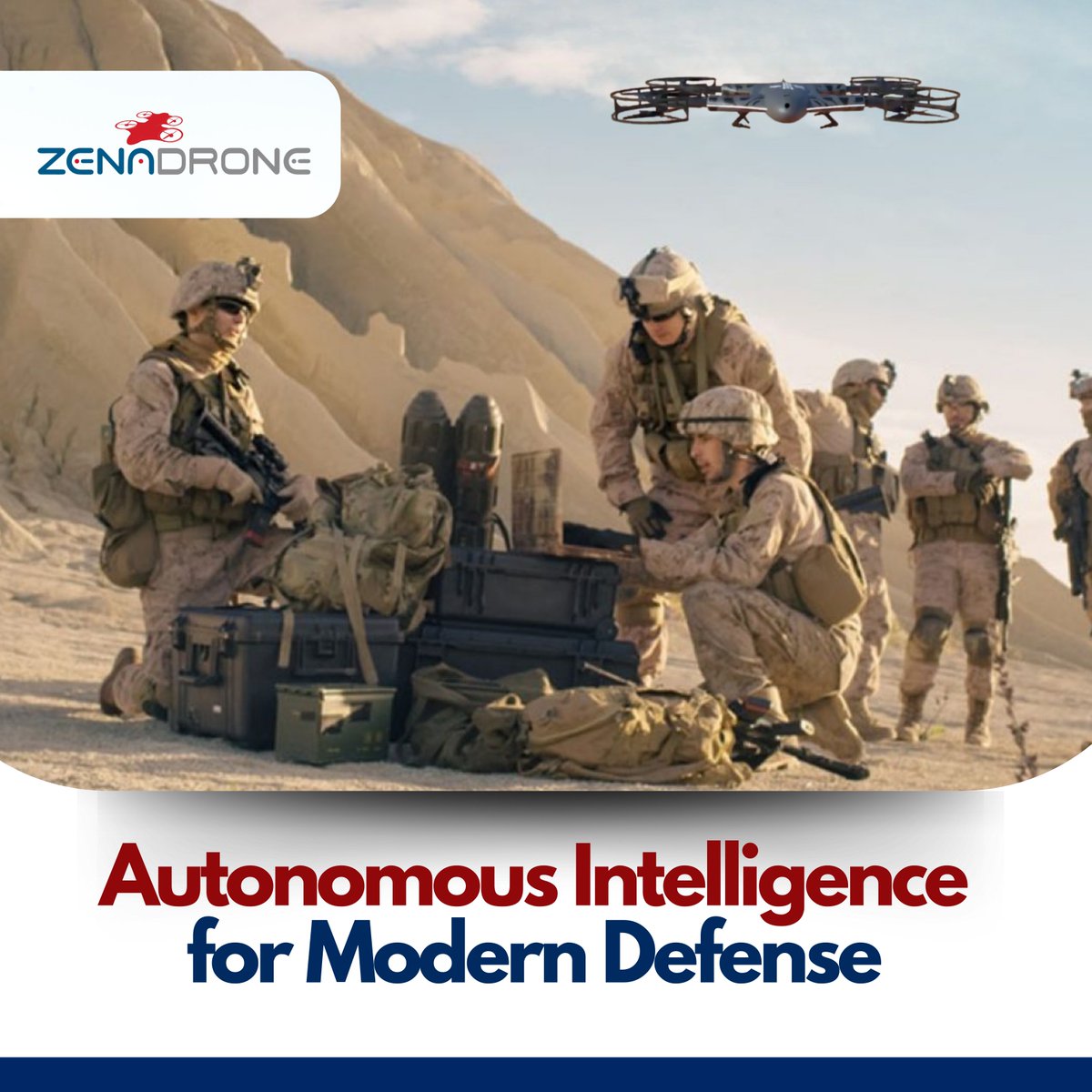 ZenadroneInc's tweet photo. The ZenaDrone 1000 is an advanced military drone that provides autonomous aerial intelligence to improve decision-making, protect personnel, and extend tactical range.
Learn more here: https://t.co/FGkzPVI7kH
#ZenaDrone #DefenseTechnology #MilitaryInnovation #SmartDefense https://t.co/YzgNZiOvCr