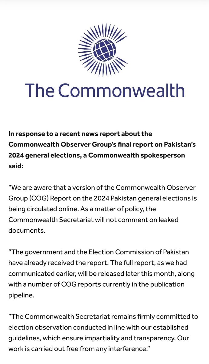 girdab2013's tweet image. Accountability must not be a slogan....
but a system. The #Commonwealth Report shows where we’ve failed. Time to act, not just tweet....
#ImranKhanMustBeFreed