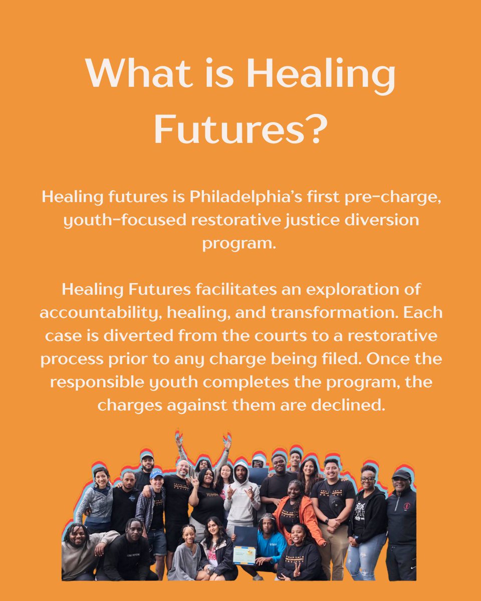StoneleighFdn's tweet photo. Our partners at @YASP2 have released a groundbreaking report about Philadelphia's first-ever youth-focused restorative justice diversion program. Discover how healing, accountability, and redemption can transform lives:  https://t.co/v2NPrbAqTp https://t.co/etjlgcgvhD