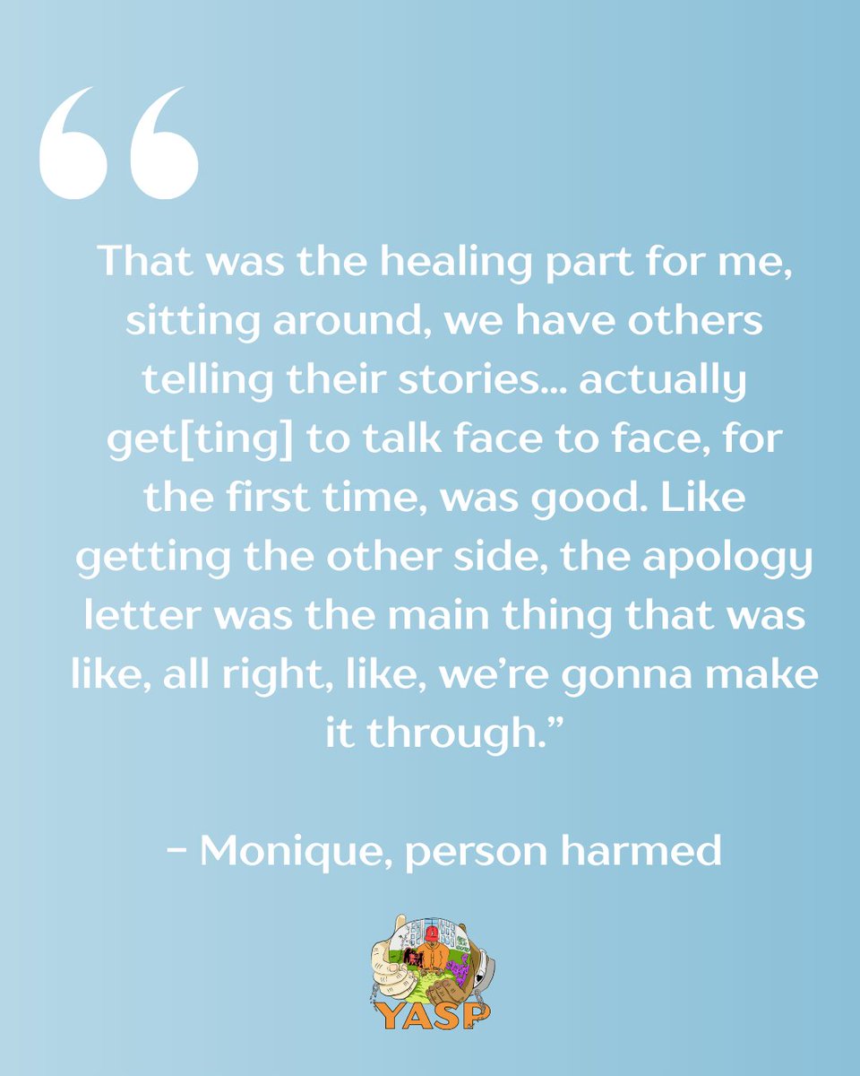 StoneleighFdn's tweet photo. Our partners at @YASP2 have released a groundbreaking report about Philadelphia's first-ever youth-focused restorative justice diversion program. Discover how healing, accountability, and redemption can transform lives:  https://t.co/v2NPrbAqTp https://t.co/etjlgcgvhD