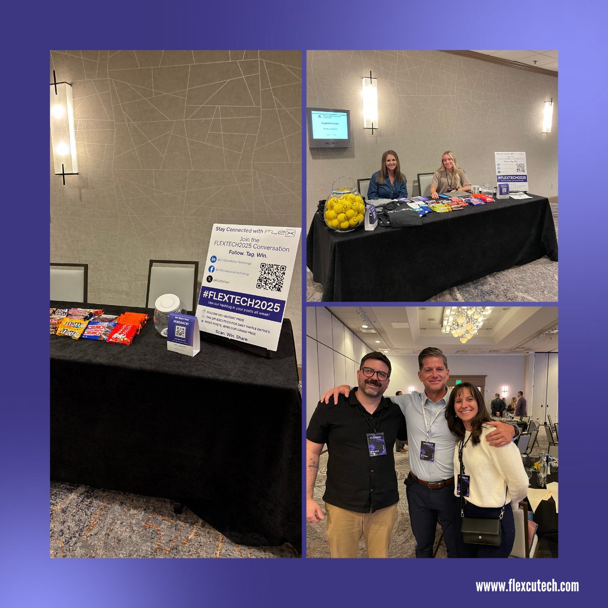 Day 1 of #FLEXTECH2025 🚀 

Credit union leaders gather in Salt Lake City for training + innovation. Stop by the FLEX Marketing Table for swag + prizes!