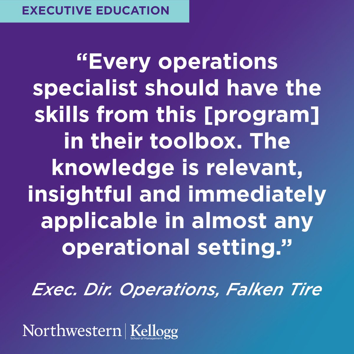 KelloggExecEd's tweet image. Equip your team with the tools to drive operational excellence. 
The Lean Operations program delivers relevant, actionable insights for specialists across industries. Explore: kell.gg/tlean 
 
#KelloggExecEd #LeanOperations #OperationsManagement #BusinessEfficiency