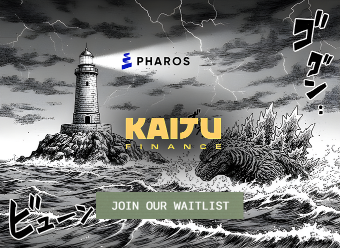 🐙Pharos Network - New Interaction on  Kaiju

✦ Go to kaiju.fi
✦ Scroll down a little.
✦ Click Join our Waitlist.
✦ Enter your email.

» If this helped
✦ Like ❤️ + RT 🔁 to help others farm early.
✦ Bookmark it so you don't lose it.
✦ Follow me @0x2324roman
