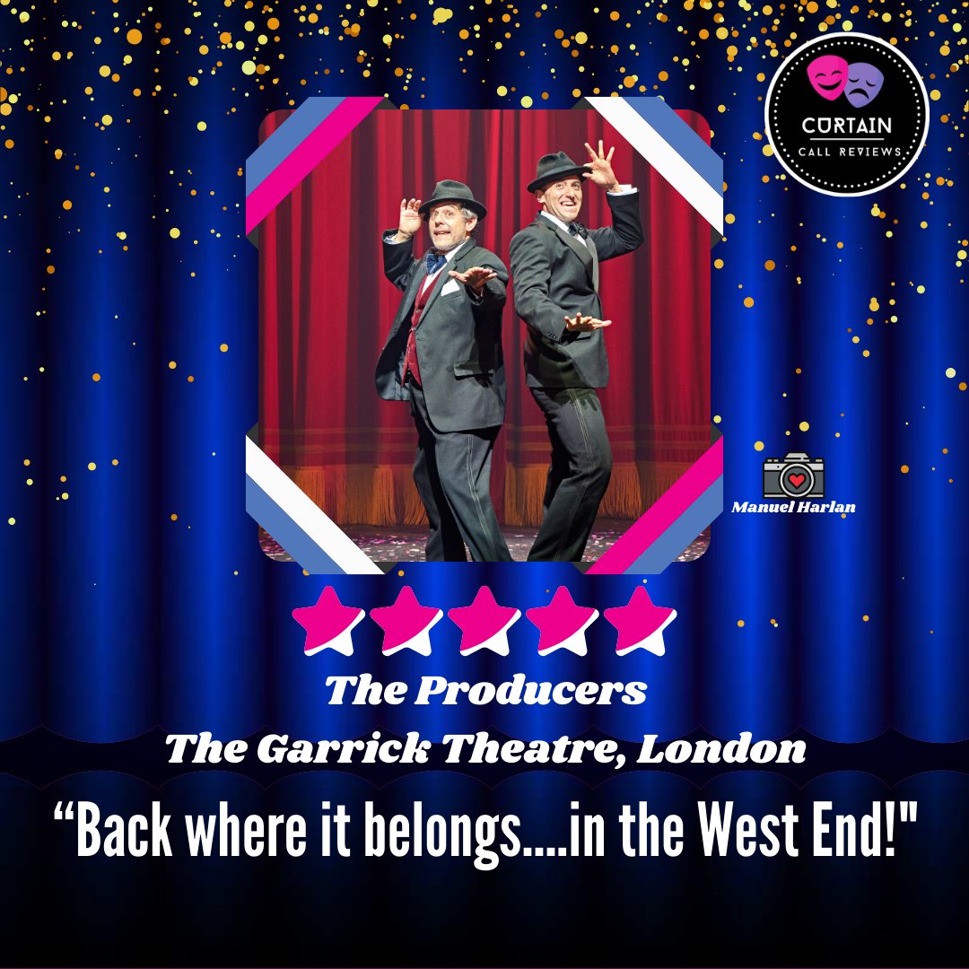 🎭NEW REVIEW🎭 - Read Paul's review of The Producers at The Garrick Theatre here:
curtaincallreviews.co.uk/the-producers-1