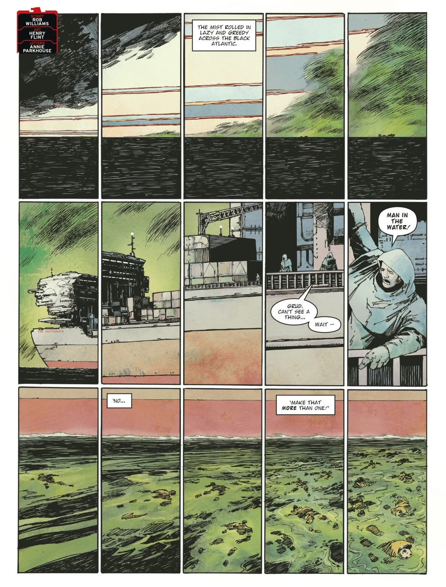 And to the Sea Return… New Dredd story in <a href="/2000AD/">2000 AD Comics</a>