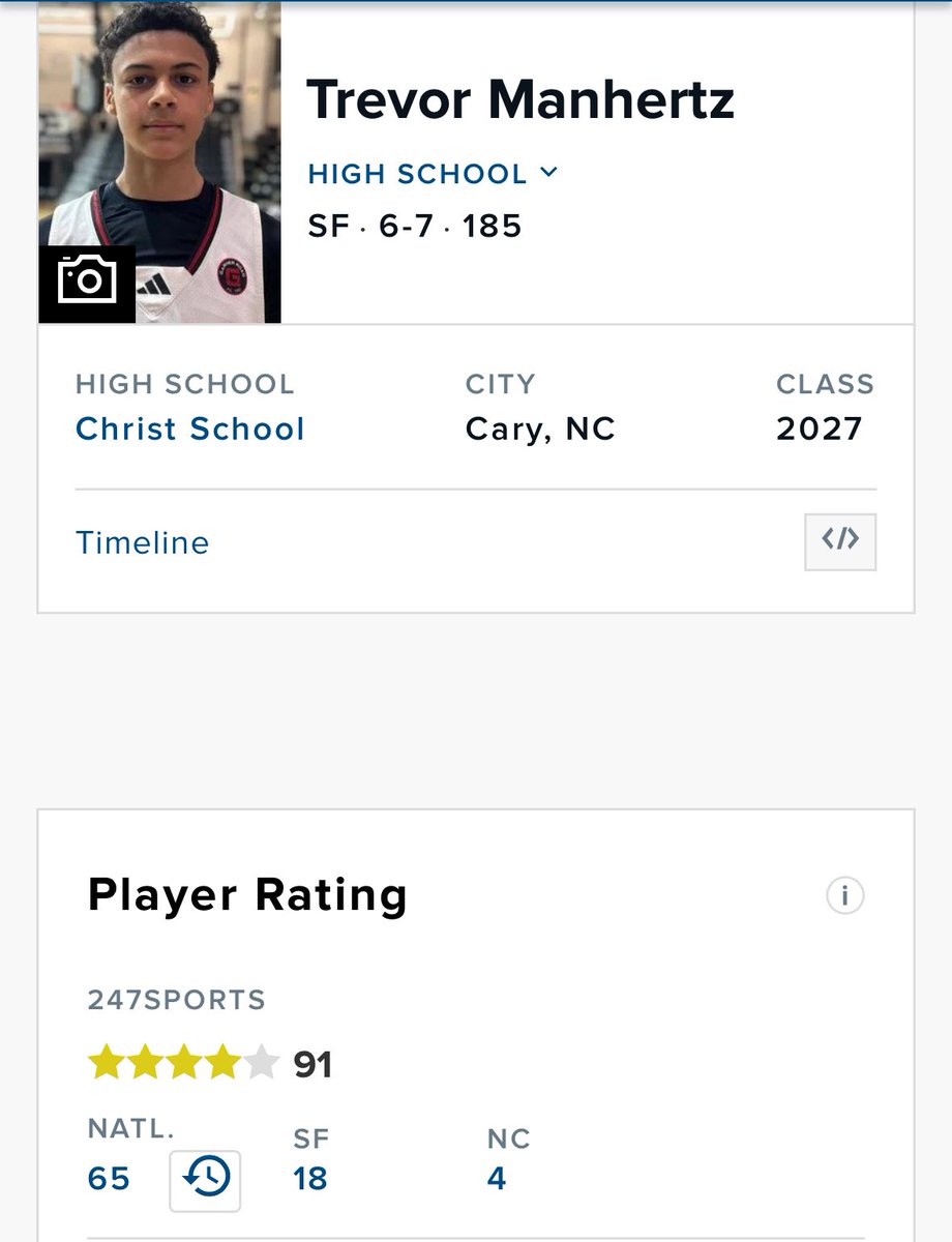 Honored to become a 4 star #65 in the nation