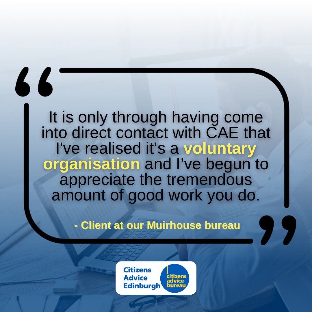Citizens Advice Edinburgh tweet media