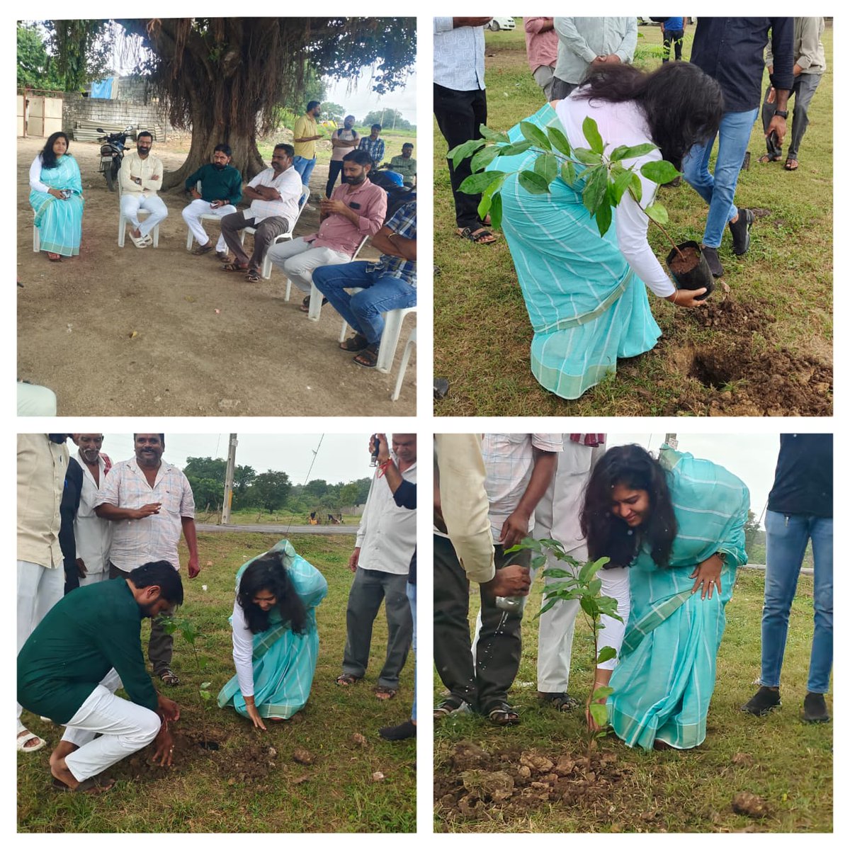 આજ  રોજ માંગરોળ તાલુકાના ચાંદવાણા ગામમાં " સ્વચ્છતા હી સેવા - 2025" અંતર્ગત સ્વચ્છતા અભિયાનની  કામગીરીનું નિરીક્ષણ તથા તાલુકા વિકાસ અધિકારીશ્રી, ગ્રામ પંચાયતના સભ્યો, આગેવાનો તેમજ ગ્રામજનો દ્વારા"એક પેડ માં કે નામ" અંતર્ગત વૃક્ષારોપણ  કરવામાં આવ્યુ.