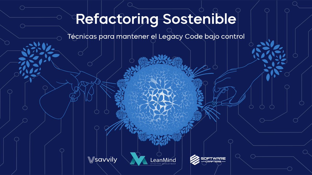 💫Hoy abrimos Refactoring Sostenible: la formación para aprender a mantener el código bajo control incluso en proyectos legacy, con prisas y sin tests 😉

Mejora tu diseño, refactoriza con confianza y programa sin miedo al cambio.
Inscripciones abiertas 👇
f.mtr.cool/odjdudodze